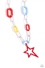 Load image into Gallery viewer, Paparazzi Jewelry Necklace Stargazing Show - Red