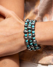 Load image into Gallery viewer, Paparazzi Jewelry Necklace Steady Stones - Blue