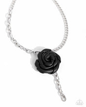 Load image into Gallery viewer, Paparazzi Jewelry Necklace ROSE and Cons - Black