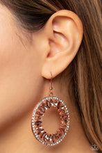 Load image into Gallery viewer, Paparazzi Jewelry Earrings Wall Street Wreaths