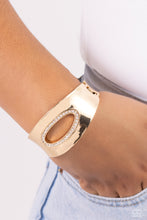 Load image into Gallery viewer, Paparazzi Jewelry Bracelet Raised in Radiance - Gold