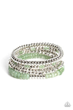 Load image into Gallery viewer, Paparazzi Jewelry Bracelet Pristine Pixie Dust - White