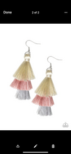 Load image into Gallery viewer, Paparazzi Jewelry Earrings Hold On To Your Tassel!