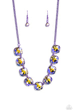 Load image into Gallery viewer, Paparazzi Jewelry Necklace Combustible Command - Purple
