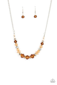 Paparazzi Jewelry Necklace Turn Up The Tea Lights - Copper