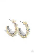 Load image into Gallery viewer, Paparazzi Jewelry Earrings Floral Focus - White