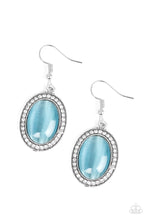 Load image into Gallery viewer, Paparazzi Jewelry Earrings Just GLOWS To Show - Blue