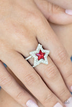 Load image into Gallery viewer, Paparazzi Jewelry Ring One Nation Under Sparkle - Blue