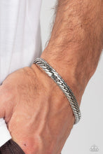 Load image into Gallery viewer, Paparazzi Jewelry Men Cargo Couture - Silver