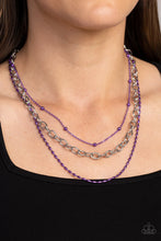 Load image into Gallery viewer, Paparazzi Jewelry Necklace Mardi Gras Mayhem - Purple