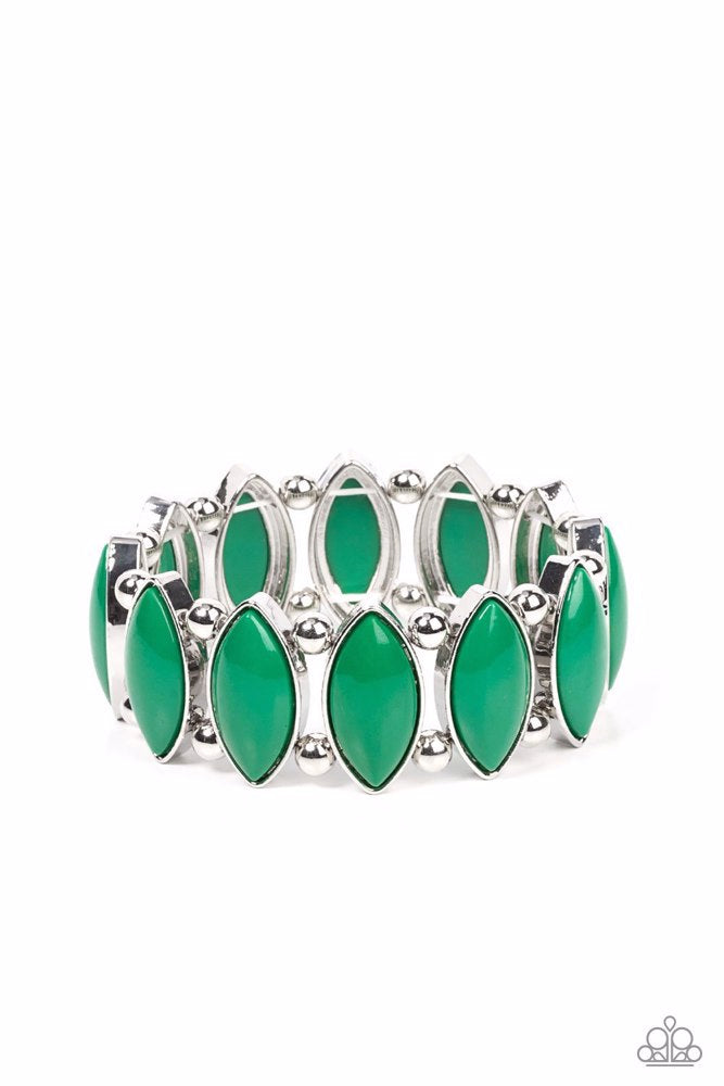 Paparazzi Jewelry Bracelet Cry Me a RIVERA - Green – Angie's Bling Boutique