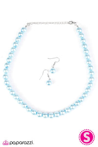 Paparazzi Jewelry Necklace Not Your Mamas Pearls - Blue