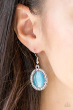 Load image into Gallery viewer, Paparazzi Jewelry Earrings Just GLOWS To Show - Blue