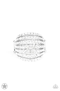 Paparazzi Jewelry Ring Blinding Brilliance - White