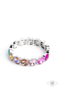 Paparazzi Jewelry Bracelet Number One Knockout - Multi