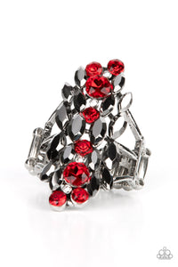 Paparazzi Jewelry Ring Smoky Smolder - Red