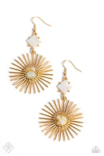 Load image into Gallery viewer, Paparazzi Jewelry Earrings Seize the Sunburst - Gold