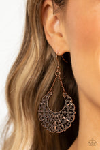 Load image into Gallery viewer, Paparazzi Jewelry Earrings Country Cornucopia - Copper
