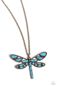 Paparazzi Jewelry Necklace FLYING Low