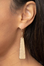 Load image into Gallery viewer, Paparazzi Jewelry Earrings Detailed Definition - Gold
