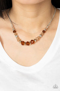 Paparazzi Jewelry Necklace Turn Up The Tea Lights - Copper