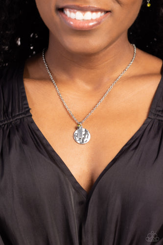 Paparazzi Jewelry Necklace Minimal EFFORTLESS - Green