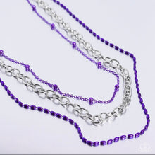 Load image into Gallery viewer, Paparazzi Jewelry Necklace Mardi Gras Mayhem - Purple