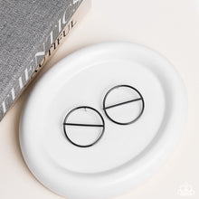 Load image into Gallery viewer, Paparazzi Jewelry Earrings Dynamic Diameter - Black