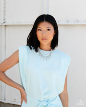 Load image into Gallery viewer, Paparazzi Jewelry Necklace Lessons in Luxury - White