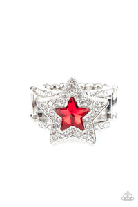 Paparazzi Jewelry Ring One Nation Under Sparkle - Blue