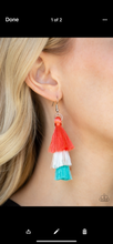 Load image into Gallery viewer, Paparazzi Jewelry Earrings Hold On To Your Tassel!