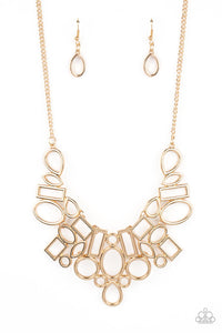 Paparazzi Jewelry Necklace Geometric Grit