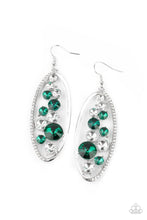 Load image into Gallery viewer, Paparazzi Jewelry Earrings Rock Candy Bubbly - Green