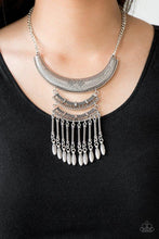 Load image into Gallery viewer, Paparazzi Jewelry Necklace Eastern Empress - Silver