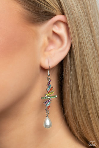 Paparazzi Jewelry Earrings Timeless Tapestry - Multi