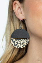 Load image into Gallery viewer, Paparazzi Jewelry Earrings Jungle Catwalk - Black