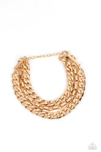 Load image into Gallery viewer, Paparazzi Jewelry Men Heavy Duty - Gold