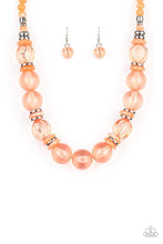 Load image into Gallery viewer, Paparazzi Jewelry Necklace Bubbly Beauty - Orange