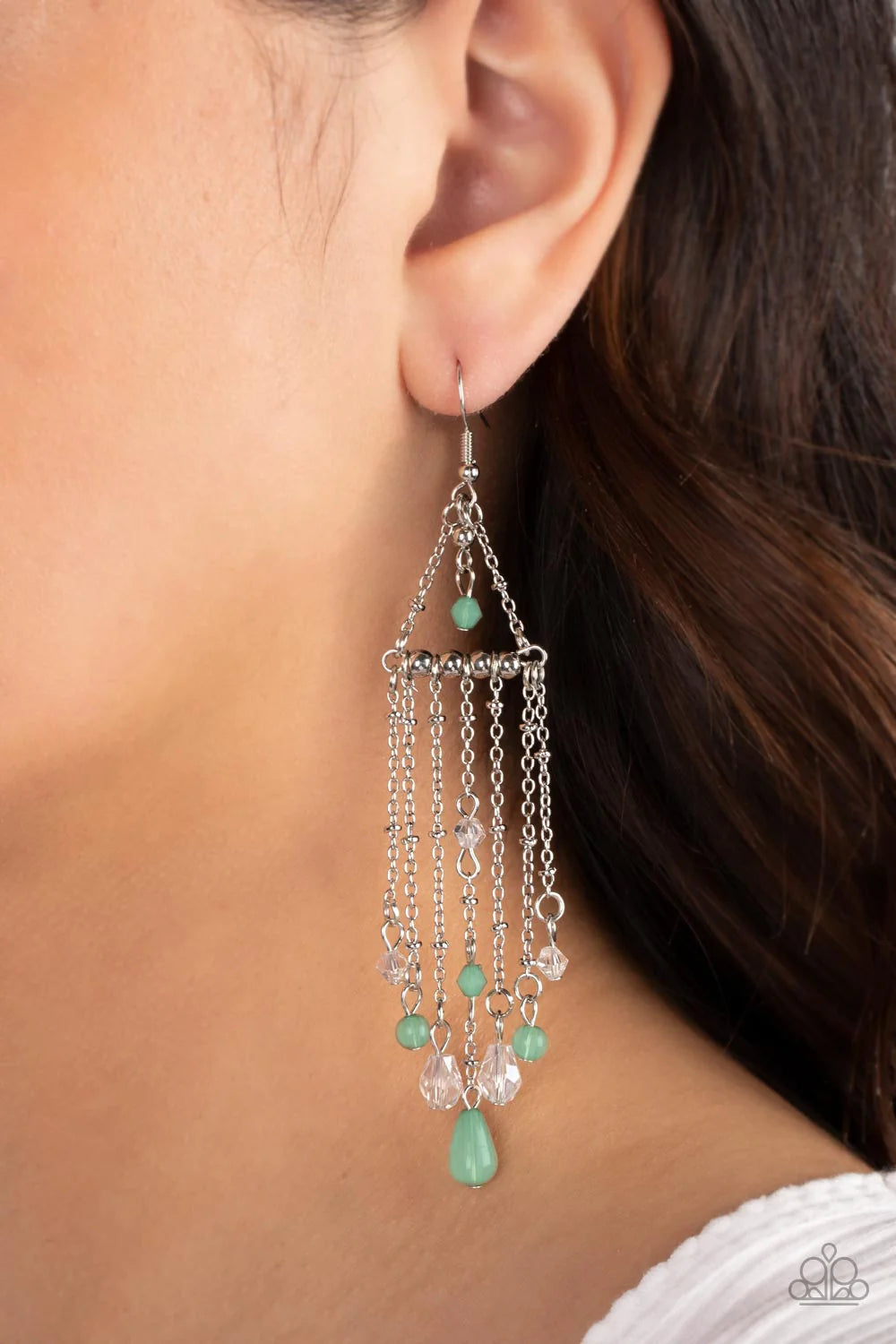 Paparazzi Jewelry Earrings Marina Breeze - Green