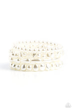 Load image into Gallery viewer, Paparazzi Jewelry Bracelet Gossip PEARL - White