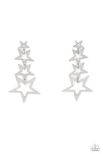 Load image into Gallery viewer, Paparazzi Jewelry Earrings Superstar Crescendo - Silver