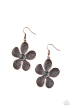 Load image into Gallery viewer, Paparazzi Jewelry Earrings Fresh Florals - Copper