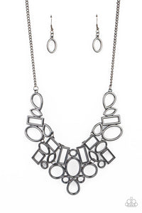 Paparazzi Jewelry Necklace Geometric Grit