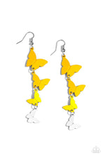 Load image into Gallery viewer, Paparazzi Jewelry Earrings Haphazard Headliner - Yellow