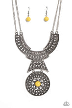 Load image into Gallery viewer, Paparazzi Jewelry Necklace Fetching Filigree - Yellow