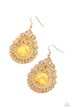Load image into Gallery viewer, Paparazzi Jewelry Earrings Welcome Whimsy - Yellow