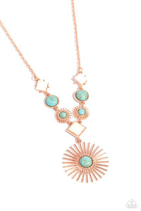 Paparazzi Jewelry Necklace Sunburst Style