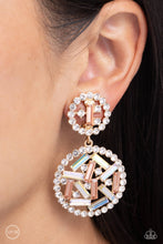 Load image into Gallery viewer, Paparazzi Jewelry Earrings Gasp-Worthy Glam - Gold