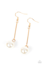 Load image into Gallery viewer, Paparazzi Jewelry Earrings Pearl Redux - Gold