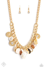 Load image into Gallery viewer, Paparazzi Jewelry Necklace Now SEA Here/Gold